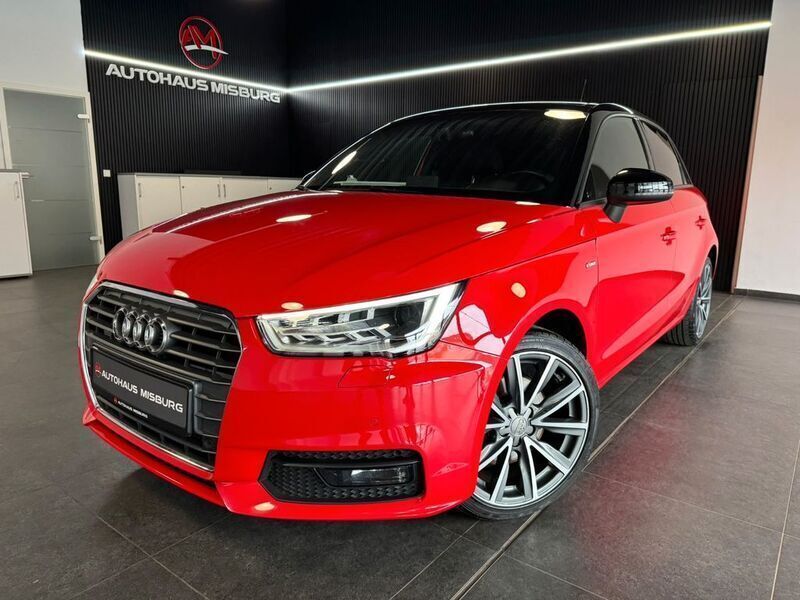 Rot Gebraucht 2016 Audi A1 Sportback S-Line Kleinwagen | 16.970 € (Fairer Preis) - Bild 1/4