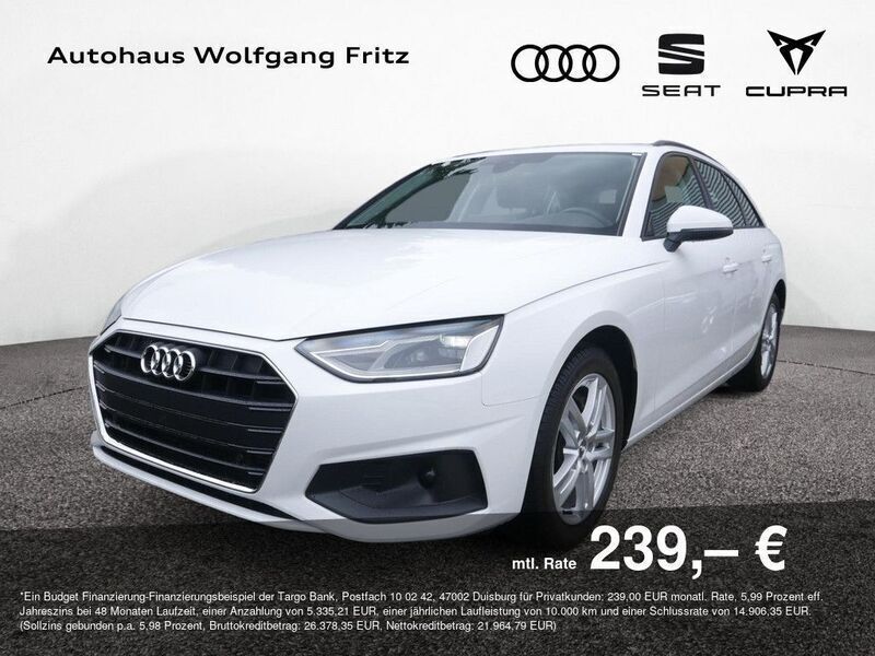 Weiß Gebraucht 2022 Audi A4 Performance Kombi | 27.300 € (Guter Preis) - Bild 1/4