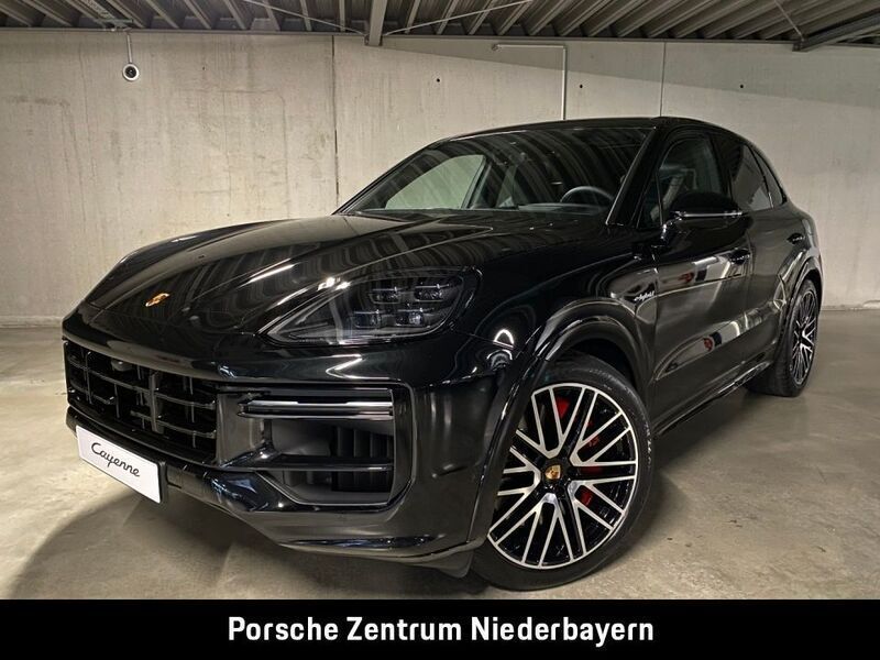 Chromitschwarzmetallic Gebraucht 2024 Porsche Cayenne Turbo E-Hybrid SUV | 184.900 € (Fairer Preis) - Bild 1/4