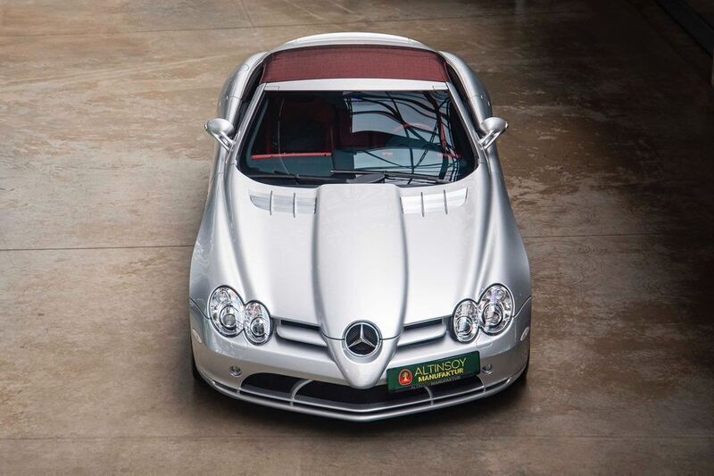Gebraucht Mercedes SLR McLaren 625 PS (459 kW) 2008 Silber Cabrio