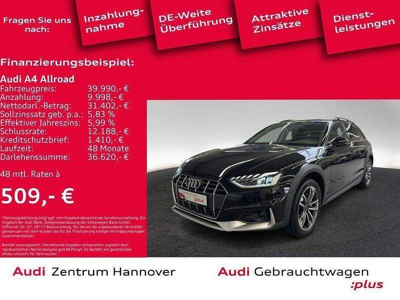 Brillantschwarz Gebraucht 2023 Audi A4 Allroad Ambiente Kombi | 39.990 € (Fairer Preis) - Bild 1/4