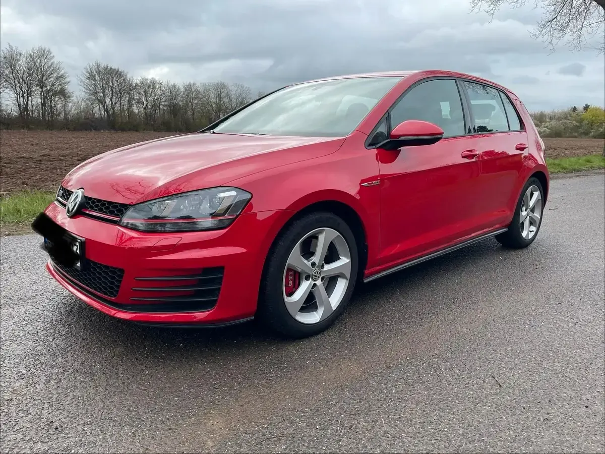 Gebraucht VW Golf VII GTI 239 PS (175 kW) 2014 Rot Kleinwagen