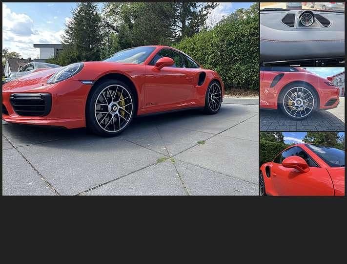 Gebraucht Porsche 911 Turbo 540 PS (397 kW) 2017 Lavaorange (metallic) Coupé