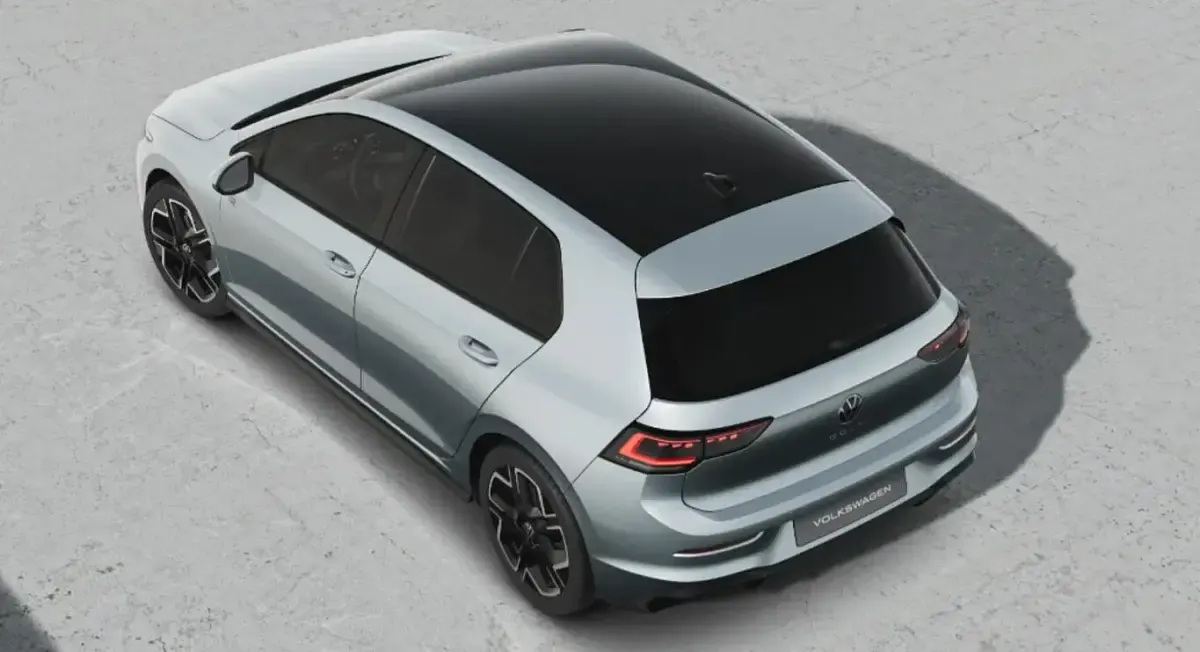 Neu VW Golf VIII R-line 150 PS (110 kW) 2026 Oyster silver/black roof Limousine