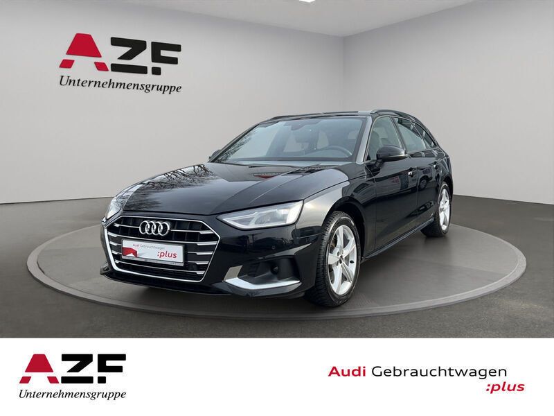 Mythosschwarz metallic Gebraucht 2024 Audi A4 Advanced Plus Kombi | 31.890 € (Fairer Preis) - Bild 1/4