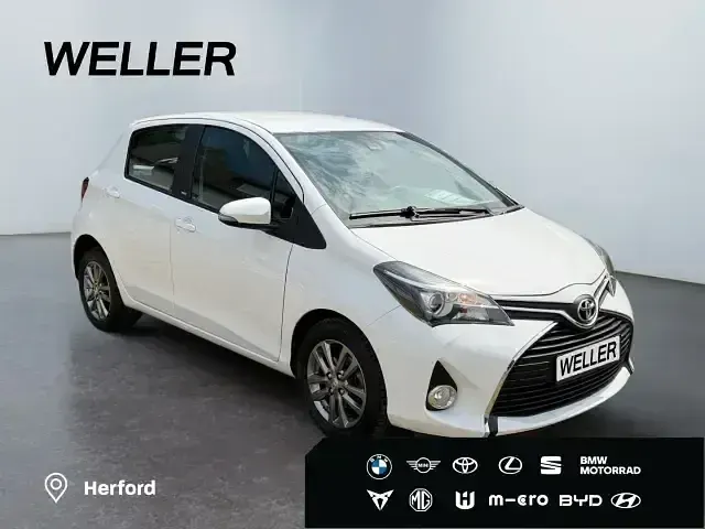 Gebraucht Toyota Yaris Edition-S 99 PS (72 kW) 2017 Weiss Kleinwagen