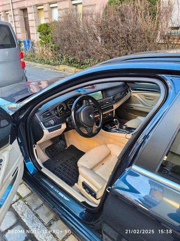 Blau Gebraucht 2016 BMW 520 Luxury Line Kombi | 9.300 € (Superpreis) - Bild 1/4