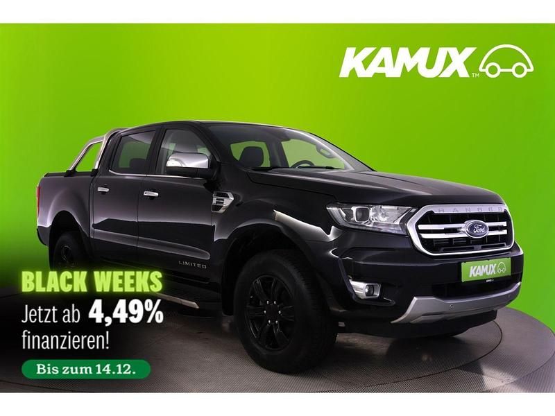 Agate black Gebraucht 2021 Ford Ranger Limited Abholung | 33.988 € (Guter Preis) - Bild 1/3