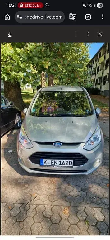 Gebraucht Ford B-MAX SYNC Edition 105 PS (77 kW) 2015 Gold Van / Kleinbus