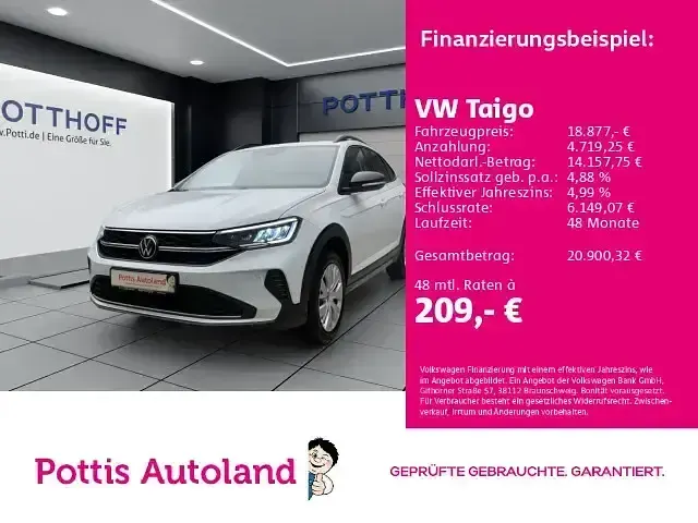 Gebraucht VW Taigo Goal 116 PS (85 kW) 2025 SUV