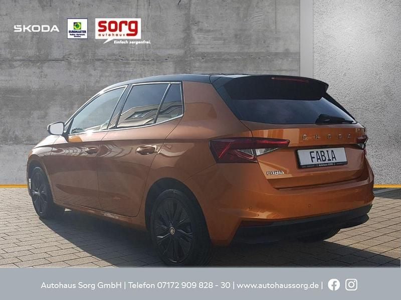Gebraucht Skoda Fabia Style 110 PS (80 kW) 2021 Orange Limousine