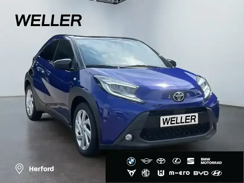 Gebraucht Toyota Aygo 72 PS (52 kW) 2022 Blau Kleinwagen