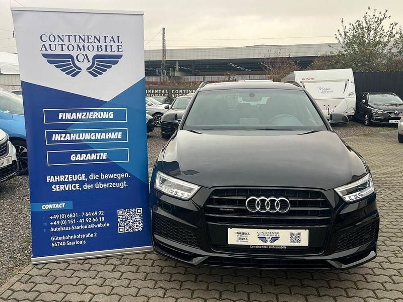 Mythosschwarz Gebraucht 2017 Audi Q3 S-Line SUV | 17.980 € (Guter Preis) - Bild 1/4