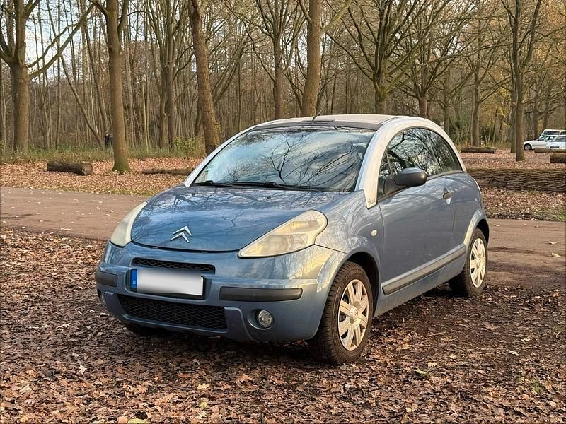 Blau Gebraucht 2004 Citroën C3 Pluriel Cabrio | 1.200 € (Fairer Preis) - Bild 1/4