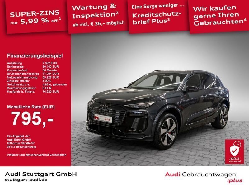Manhattangrau metallic Neu 2024 Audi Q6 e-tron Ambiente SUV | 76.920 € (Guter Preis) - Bild 1/2