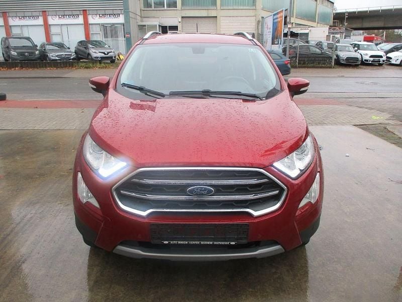 Gebraucht Ford Ecosport Titanium 125 PS (91 kW) 2019 Rot SUV