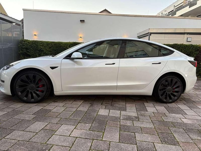 Gebraucht Tesla Model 3 Performance 377 kW (513 PS) 2021 Weiß Limousine