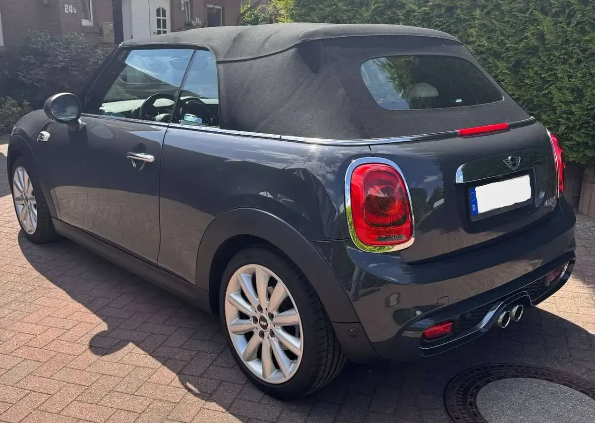 Gebraucht Mini Cooper SD Cabriolet 170 PS (125 kW) 2016 Grau Cabrio