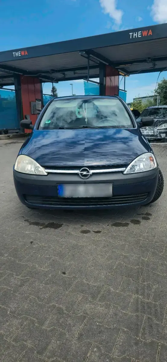 Gebraucht Opel Corsa 75 PS (55 kW) 2003 Blau Kleinwagen