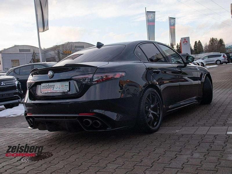Gebraucht Alfa Romeo Giulia Quadrifoglio Verde 510 PS (375 kW) 2021 Schwarz Limousine