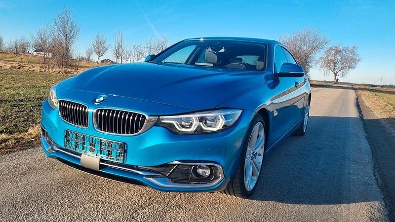 Gebraucht BMW 420 Luxury Line 190 PS (139 kW) 2018 Blau Coupé