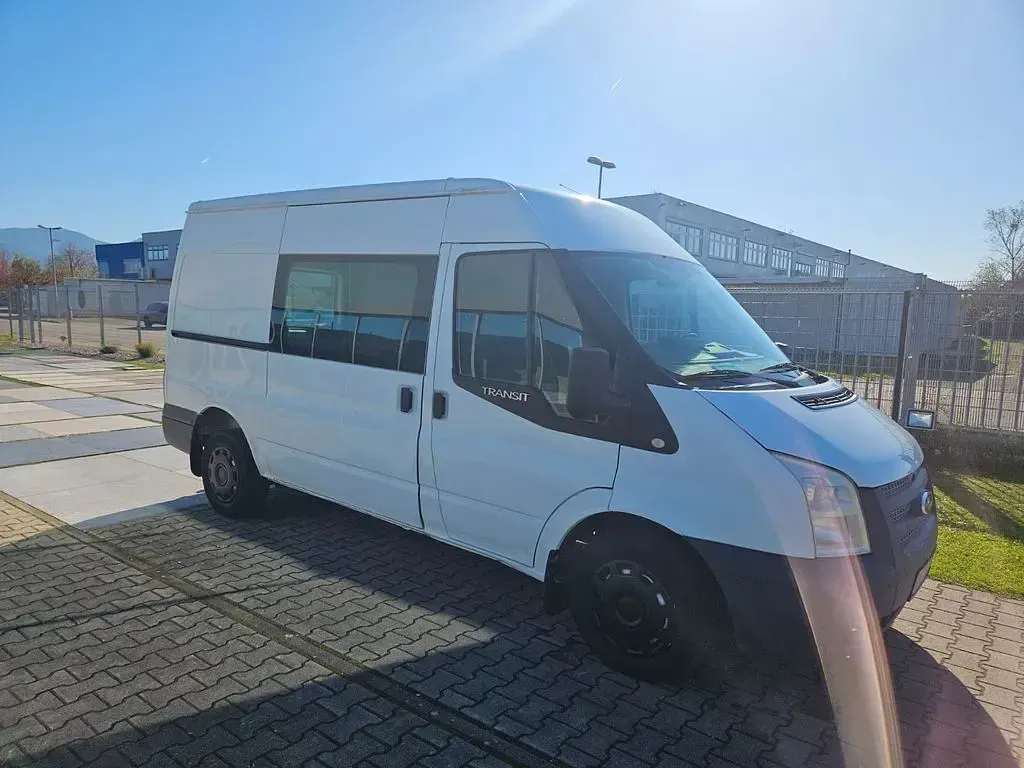Gebraucht Ford Transit 101 PS (74 kW) 2013 Weiß Van / Kleinbus