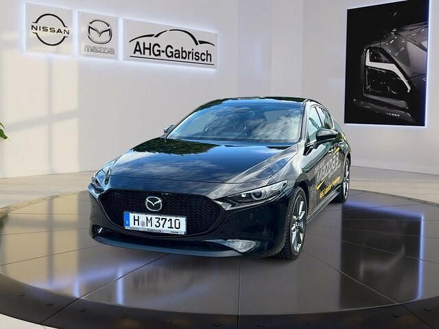 Schwarz Gebraucht 2023 Mazda 3 Exclusive-Line Kleinwagen | 28.490 € (Teuer) - Bild 1/2
