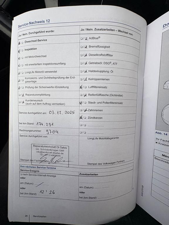 Gebraucht VW Golf Highline 125 PS (91 kW) 2015 Schwarz Limousine