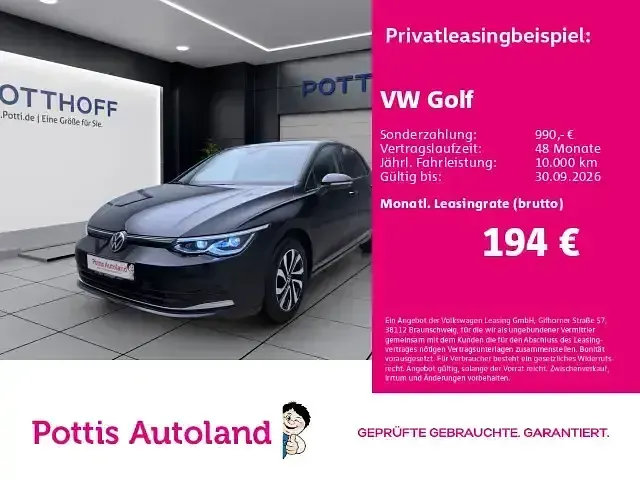 Gebraucht VW Golf VIII Active 150 PS (110 kW) 2023 Limousine