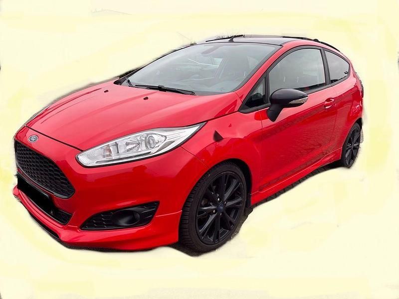Rot Gebraucht 2015 Ford Fiesta Sport Kleinwagen | 5.200 € (Superpreis) - Bild 1/4