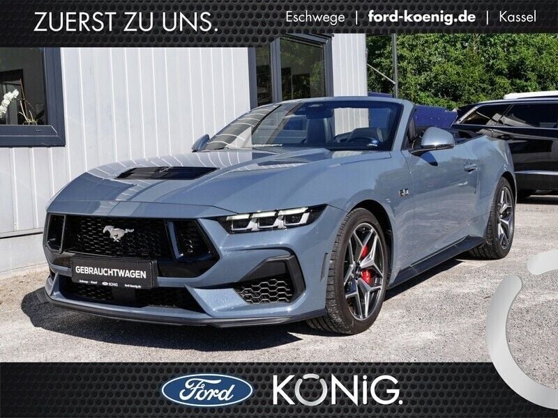 Blau Gebraucht 2024 Ford Mustang GT Cabrio | 60.690 € (Guter Preis) - Bild 1/4