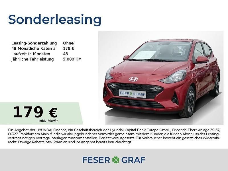 Dragon red Neu 2025 Hyundai i10 Comfort Kleinwagen | 18.680 € (Fairer Preis) - Bild 1/4