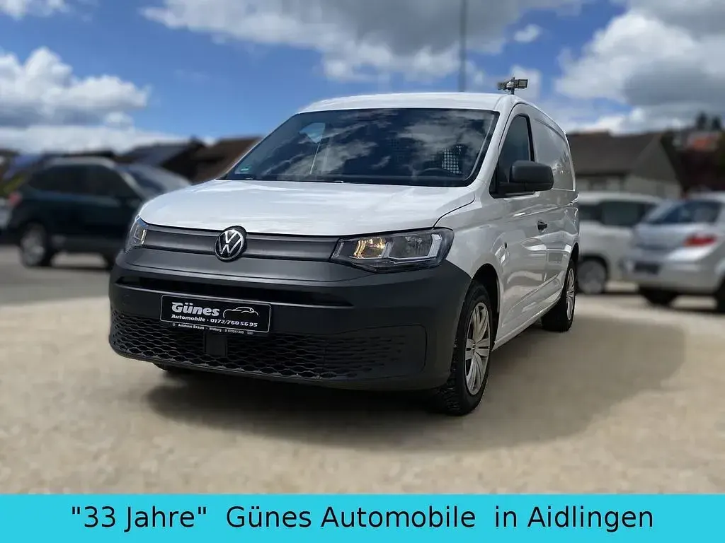 Gebraucht VW Caddy 102 PS (75 kW) 2021 Weiß Van / Kleinbus