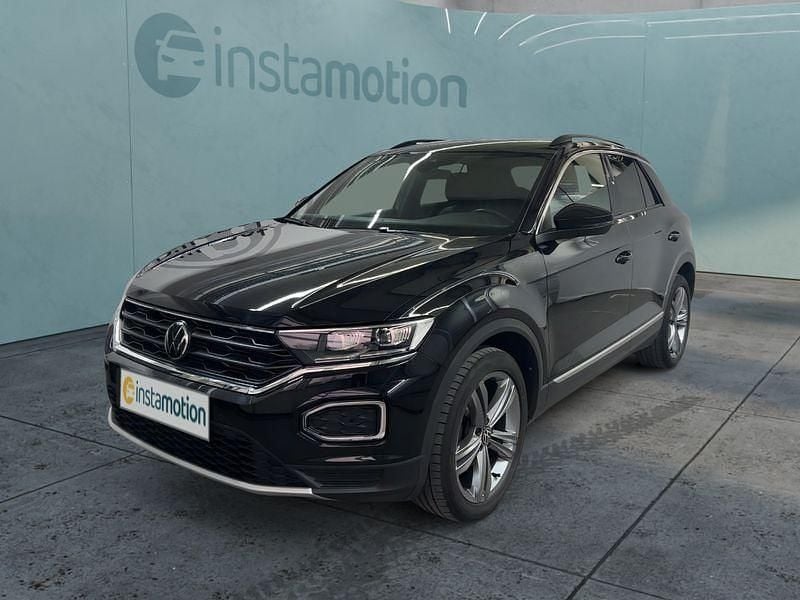 Schwarz Gebraucht 2022 VW T-Roc SUV | 25.749 € (Fairer Preis) - Bild 1/4
