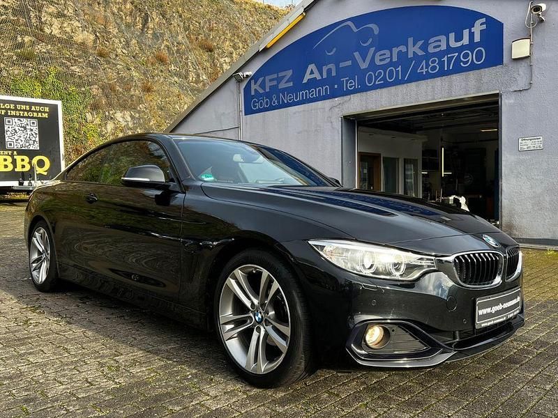 Schwarz Gebraucht 2014 BMW 420 Sport Line Coupé | 16.850 € (Superpreis) - Bild 1/4