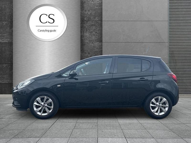 Gebraucht Opel Corsa 90 PS (66 kW) 2018 Schwarz Kleinwagen