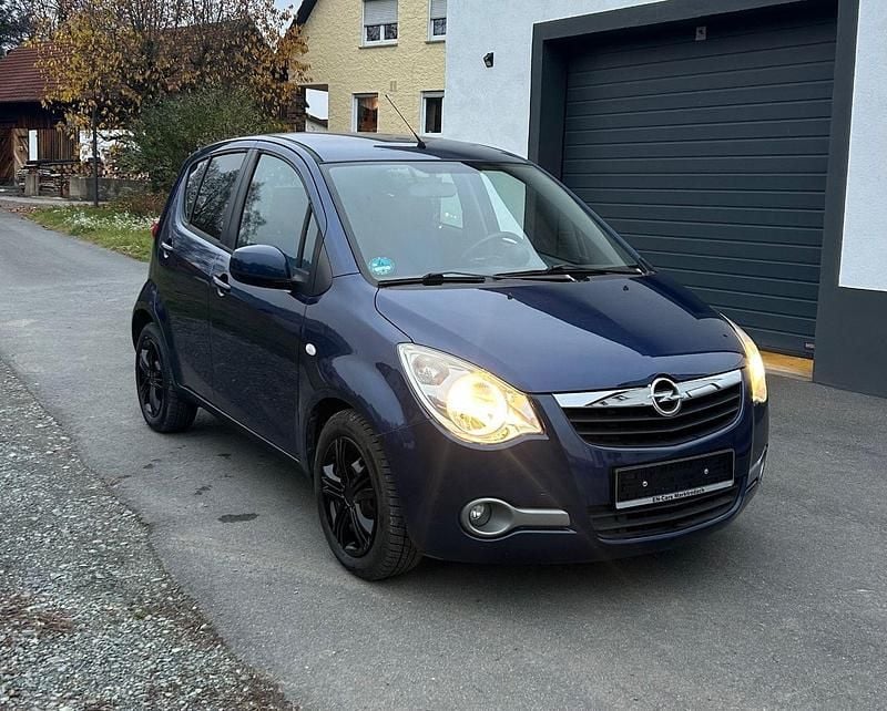 Blau Gebraucht 2008 Opel Agila Edition Kleinwagen | 2.800 € (Guter Preis) - Bild 1/4