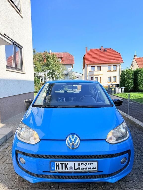 Blau Gebraucht 2014 VW up! Cup Kleinwagen | 4.199 € (Fairer Preis) - Bild 1/4