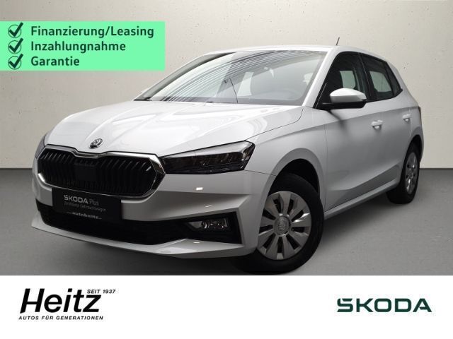 Moonweiss metallic Neu 2025 Skoda Fabia Essence Kleinwagen | 18.390 € (Fairer Preis) - Bild 1/4