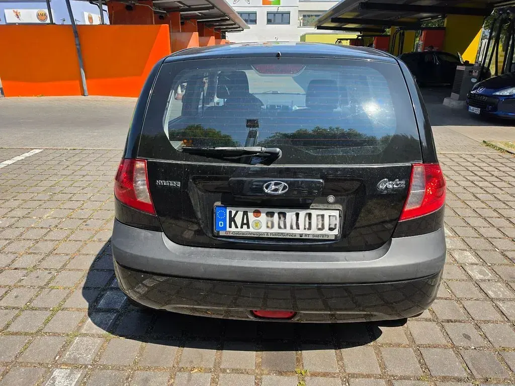 Gebraucht Hyundai Getz 67 PS (49 kW) 2009 Schwarz Kleinwagen