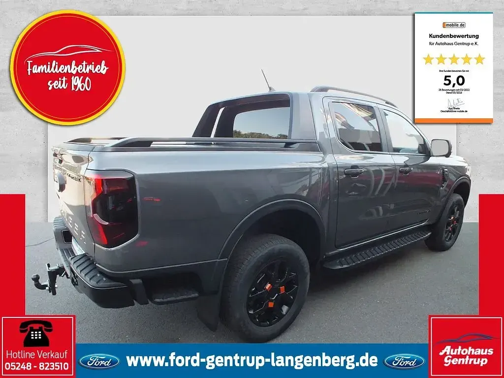 Neu Ford Ranger Wildtrack 241 PS (177 kW) 2025 Grau Pickup