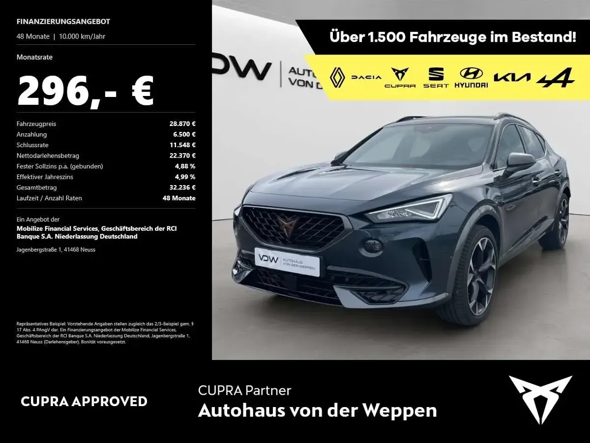 Gebraucht Cupra Formentor VZ 245 PS (180 kW) 2024 SUV