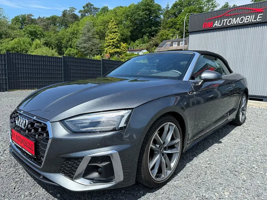 Gebraucht Audi A5 Cabriolet S-Line 190 PS (139 kW) 2020 Daytonagrau Cabrio