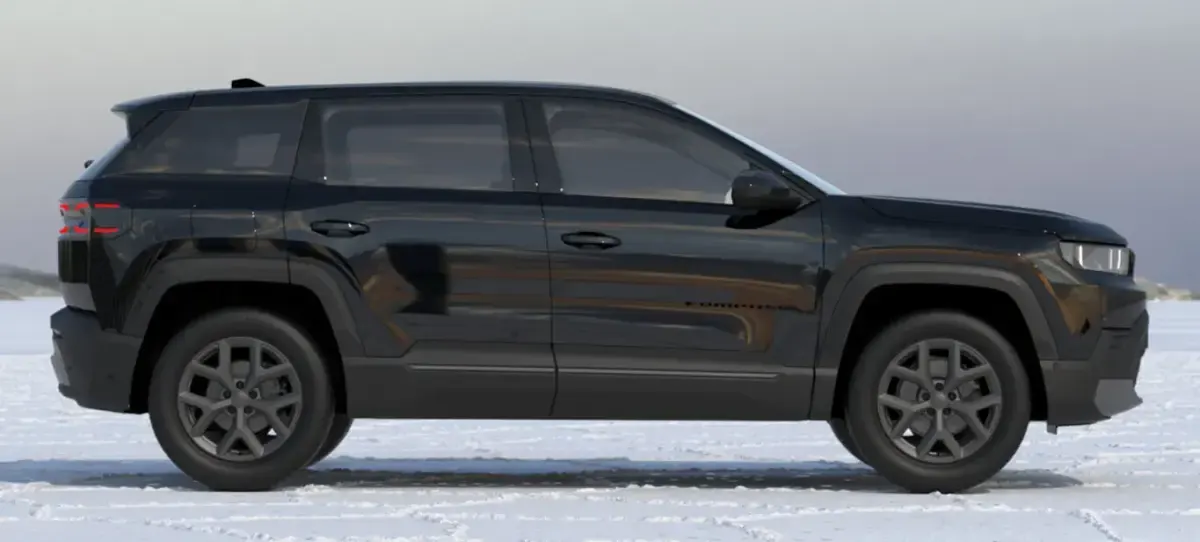 Uusi Jeep Compass 145 HP (106 kW) 2026 Musta Katumaasturi