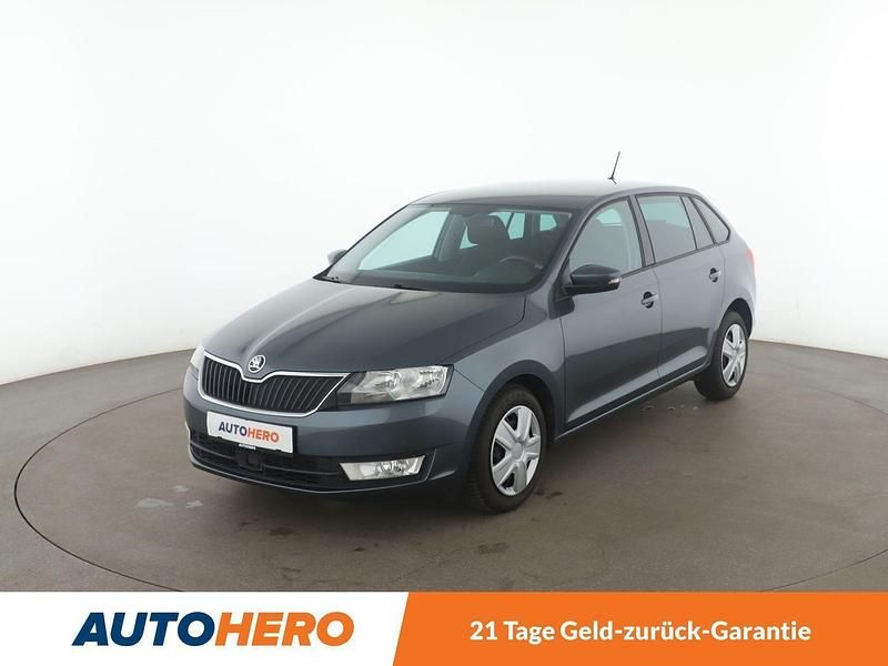 Grau Gebraucht 2017 Skoda Rapid Ambition Limousine | 11.160 € (Etwas zu teuer) - Bild 1/3