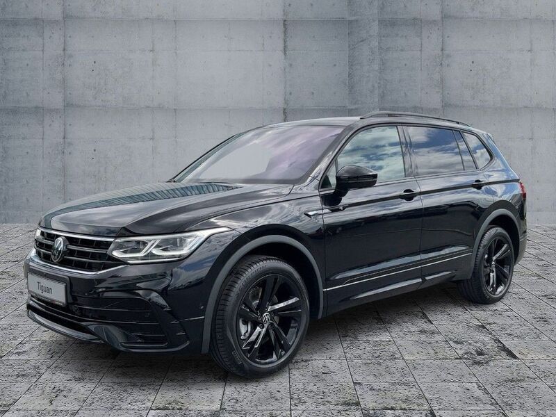 Schwarz Gebraucht 2025 VW Tiguan Allspace R-line SUV | 53.970 € - Bild 1/4
