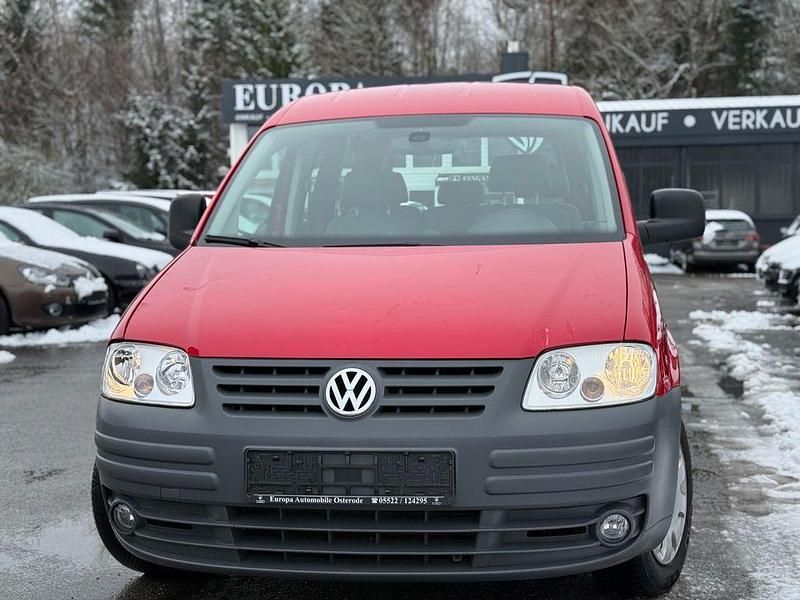 Gebraucht VW Caddy Life 80 PS (58 kW) 2009 Rot Van / Kleinbus
