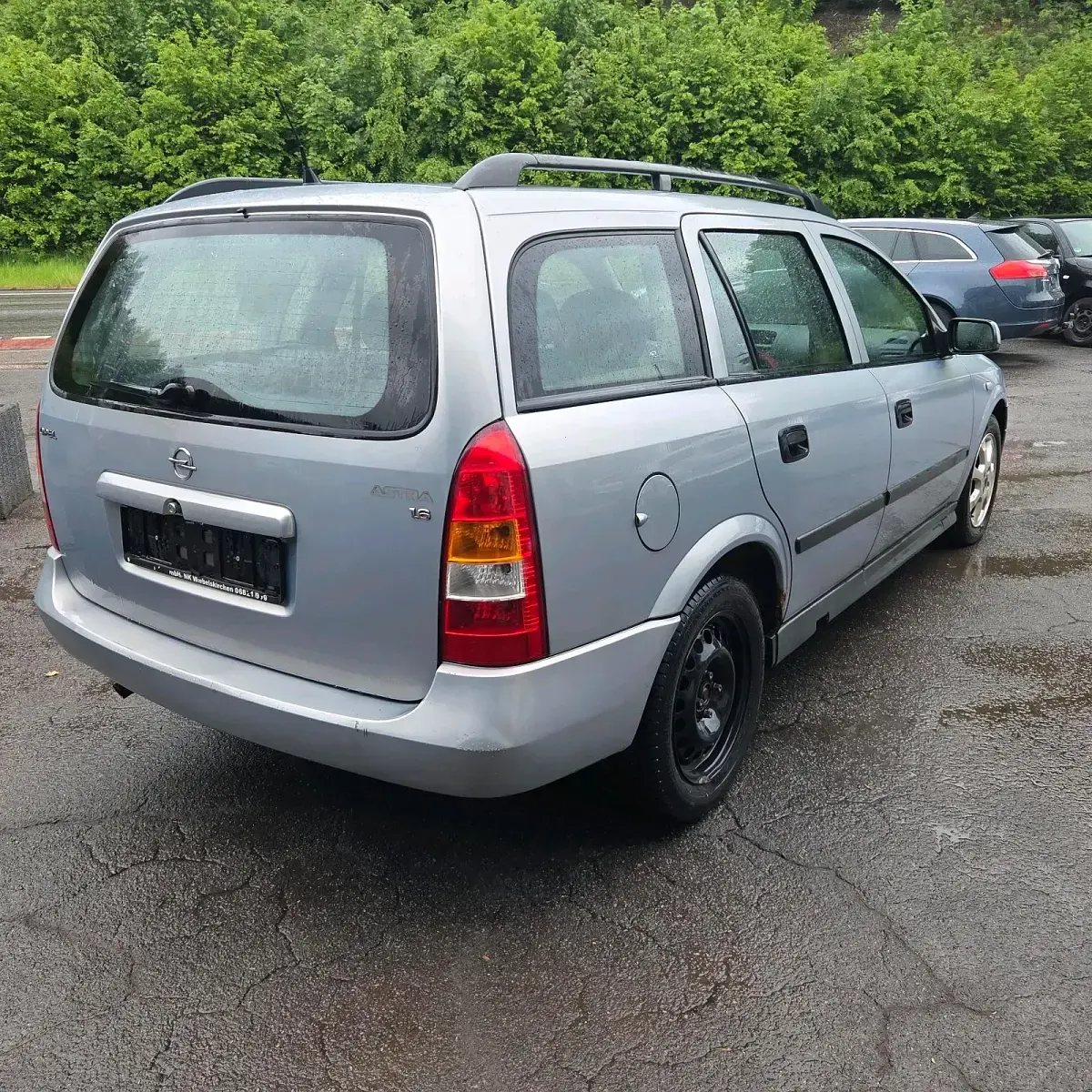 Gebraucht Opel Astra 101 PS (74 kW) 2002 Silber Kombi