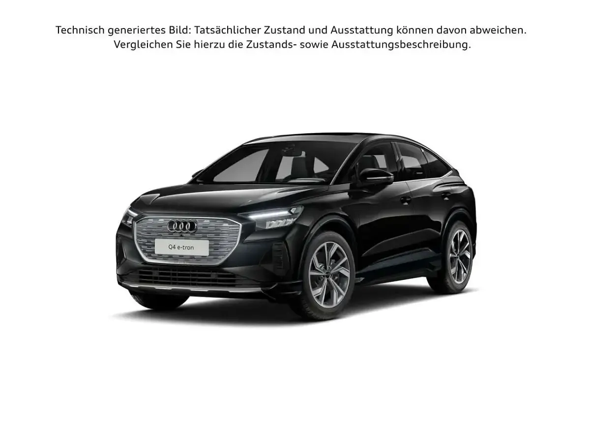 Gebraucht Audi Q4 e-tron 219 kW (299 PS) 2023 0e mythosschwarz metallic SUV