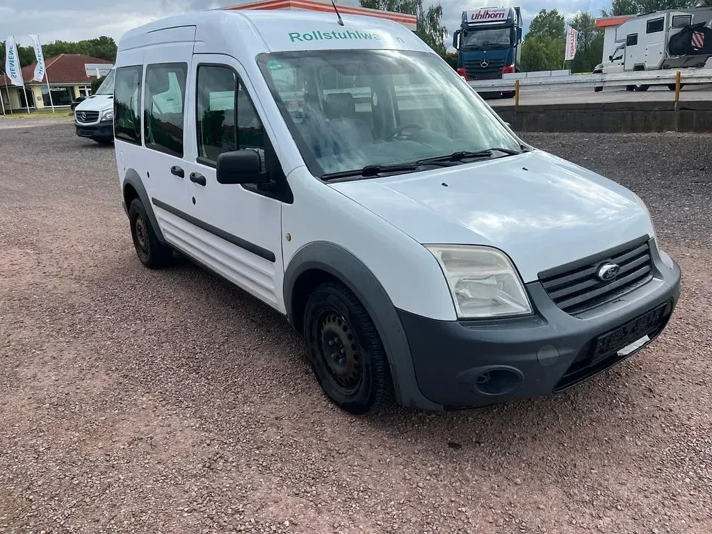 Gebraucht Ford Transit Connect 90 PS (66 kW) 2010 Weiß Van / Kleinbus